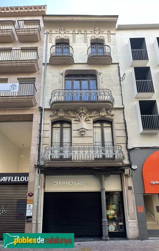 Reus - Carrer Monterols, 34 (Cal Carpa)