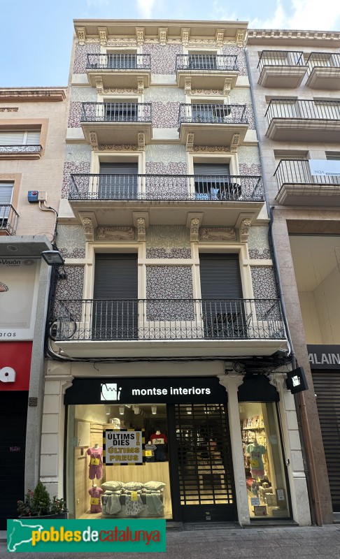 Reus - Carrer Monterols, 30 (Cal Codina)