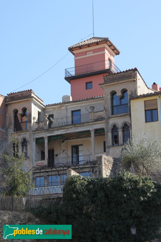 Anglès - La Torratxa, façana posterior