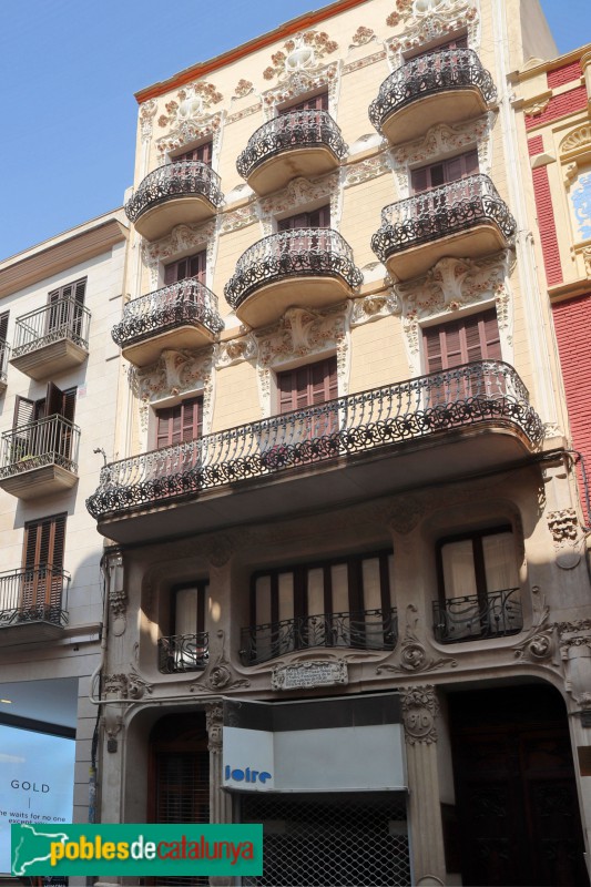 Reus - Carrer LLovera, 19-21 (Casa Tomàs Jordi)