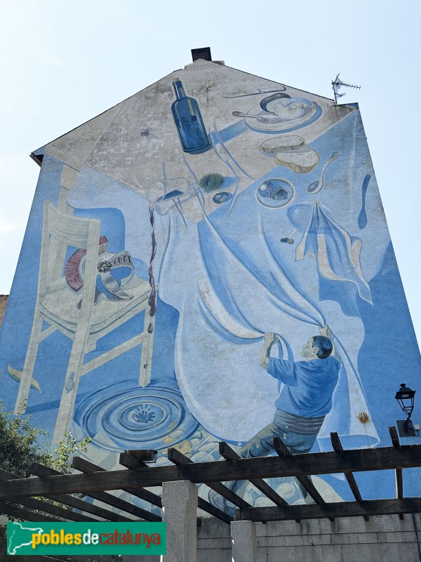 Sant Hilari Sacalm - Mural de Sant Hilari