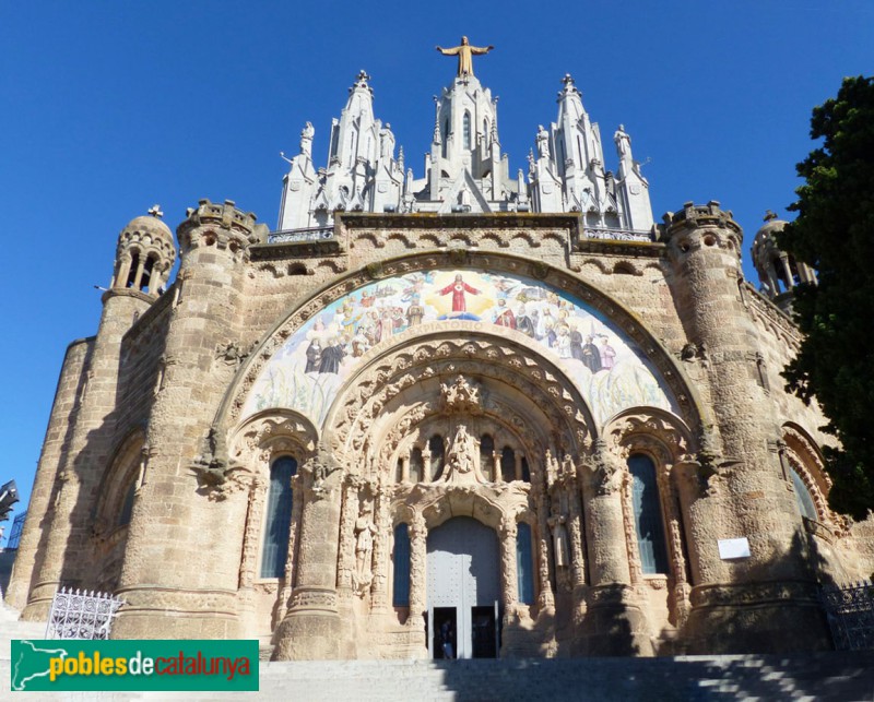 Barcelona - Temple del Sagrat Cor del Tibidabo (Graciel·la Vidal) (1)