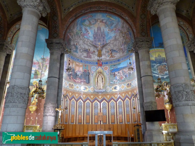 Barcelona - Temple del Sagrat Cor del Tibidabo (Graciel·la Vidal) (2)