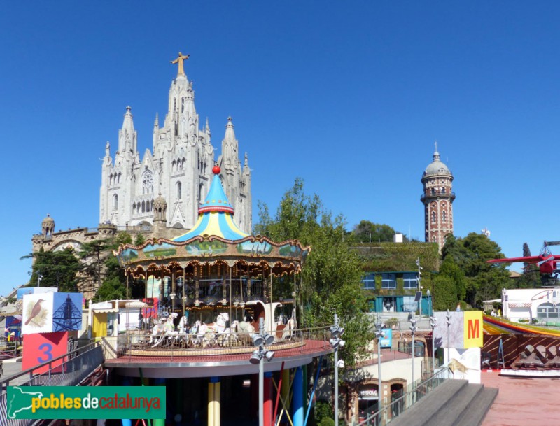 Barcelona - Temple del Sagrat Cor del Tibidabo