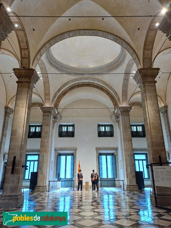 Barcelona - Palau de la Generalitat. Saló Sant Jordi