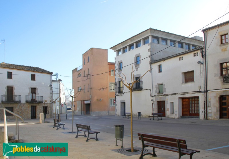 Vilobí d'Onyar - Plaça Vella