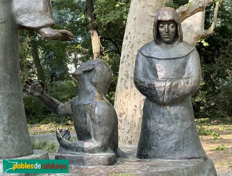 Santa Coloma de Farners - Monument a Sant Salvador d´Horta