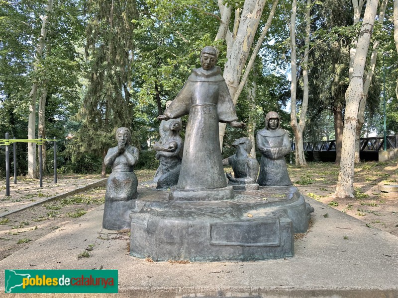 Santa Coloma de Farners - Monument a Sant Salvador d´Horta