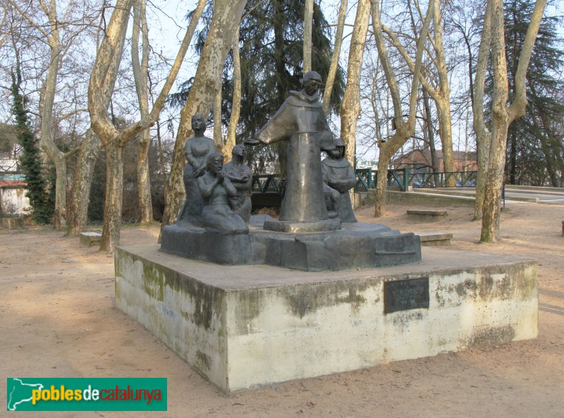 Santa Coloma de Farners - Monument a Sant Salvador d´Horta