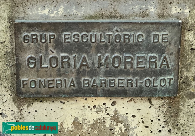 Santa Coloma de Farners - Monument a Sant Salvador d´Horta