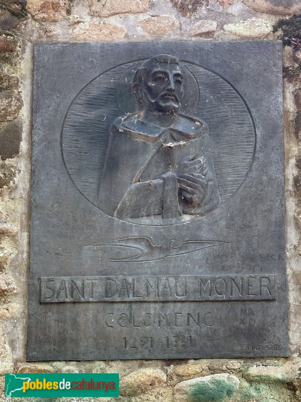 Santa Coloma de Farners - Font Picant. Monument a sant Dalmau