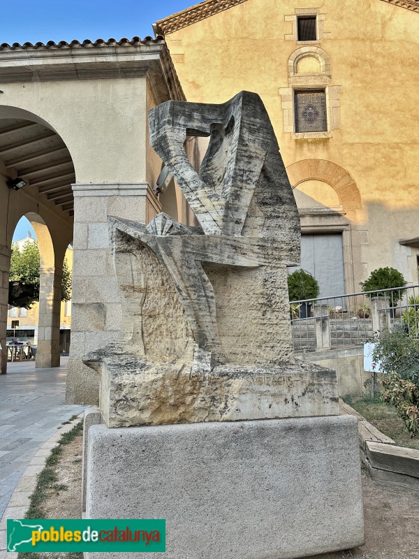 Santa Coloma de Farners - Monument a Salvador Espriu