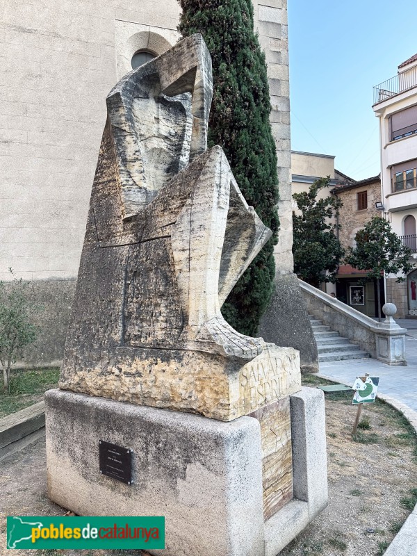 Santa Coloma de Farners - Monument a Salvador Espriu