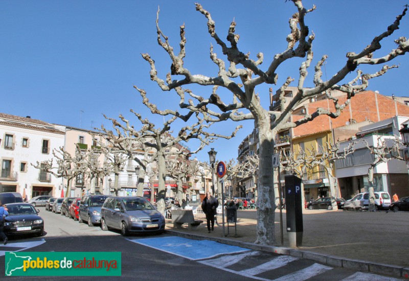 Santa Coloma de Farners - Plaça Farners