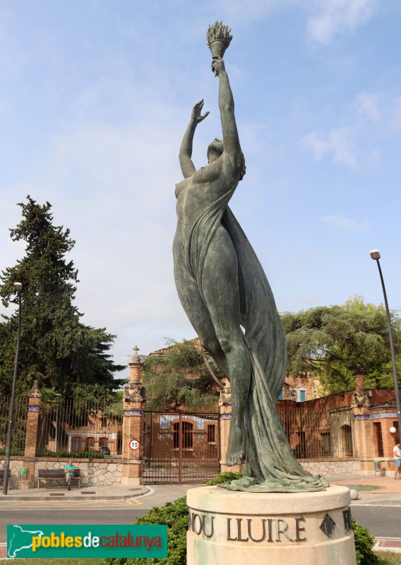 Reus - Escultura <i>La Flama</i>