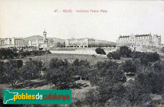 Reus - Institut Pere Mata. Postal antiga (1)