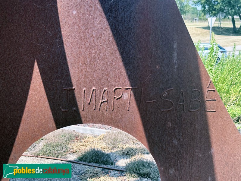 Santa Coloma de Farners - Escultura <i>Al·legoria </i>