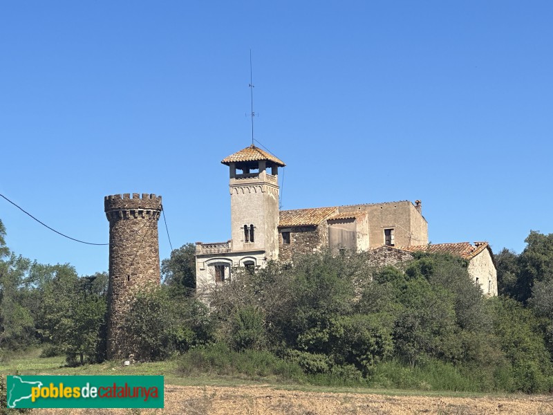 Llambilles - Mas Robert i la torre de Llambilles