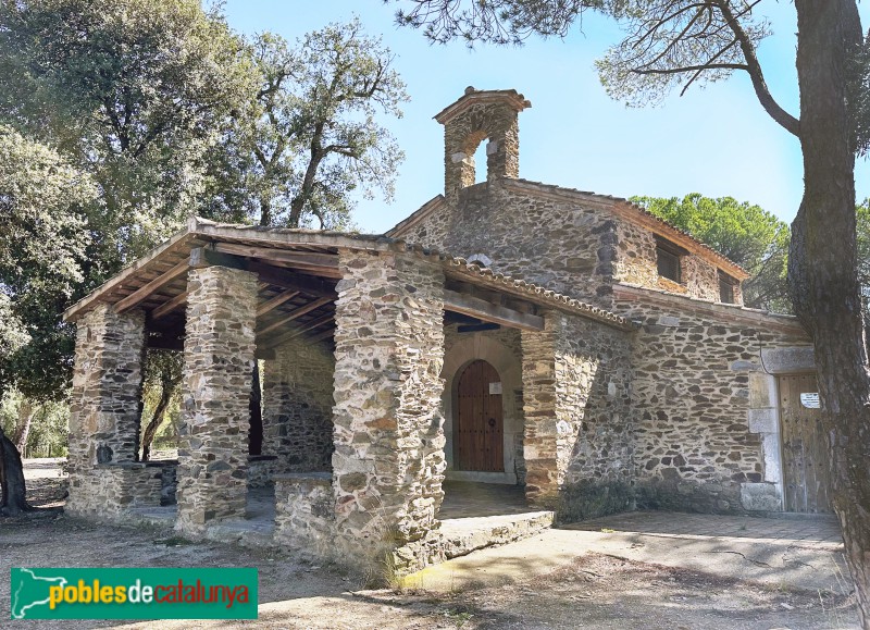 Llambilles - Església de Sant Cristòfol del Bosc