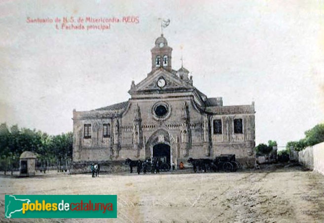 Reus - Santuari de Misericòrdia. Postal antiga