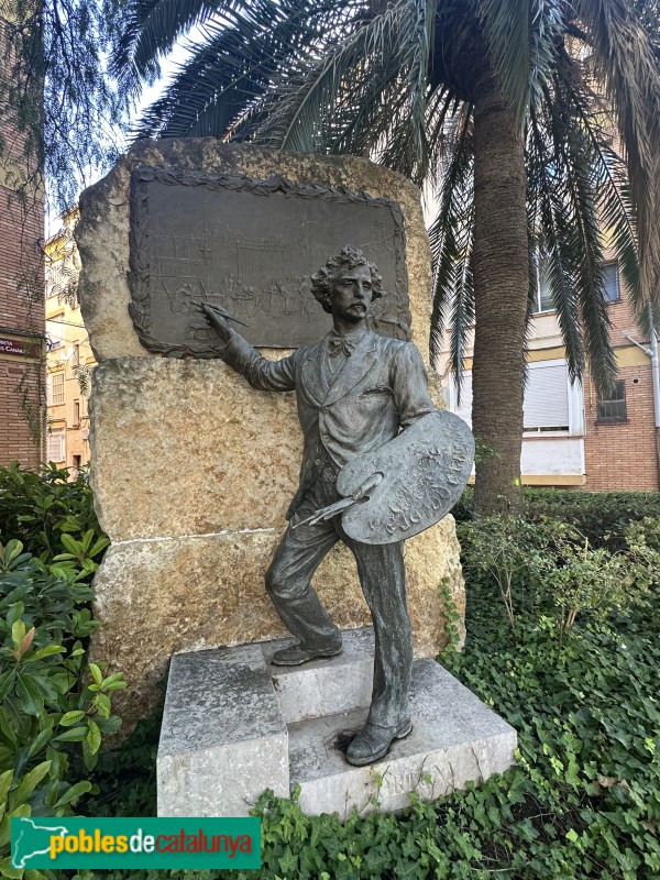 Reus - Monument a Fortuny (Barri Fortuny)