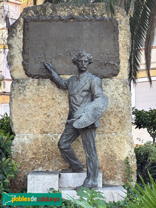 Reus - Monument a Fortuny (Barri Fortuny)