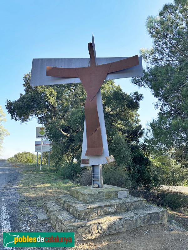 Sant Martí Vell - Santuari de la M.D. dels Àngels. Crist de l'Acollida