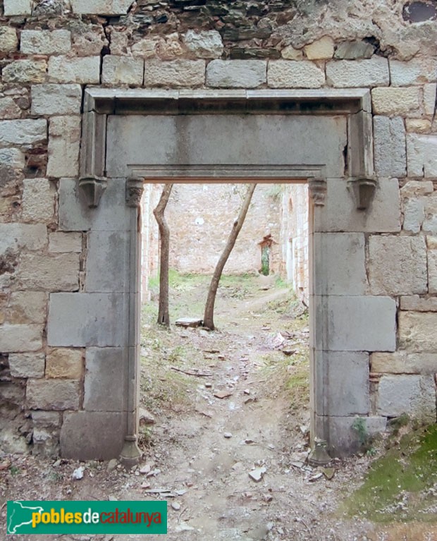 Juià - Sant Joan  Salern (o de l'Erm). Portal des de l'exterior