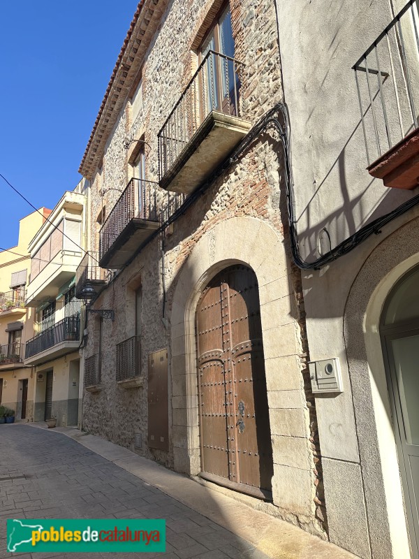 Les Borges del Camp - Un carrer del nucli antic