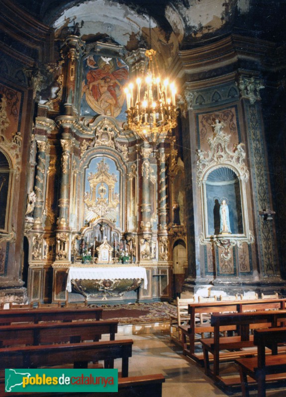 L'Aleixar - Església de Sant Martí. Capella de santa Fímbria