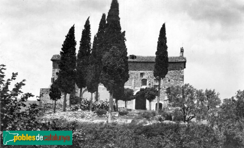 L'Aleixar - Ermita de Sant Blai. Postal antiga