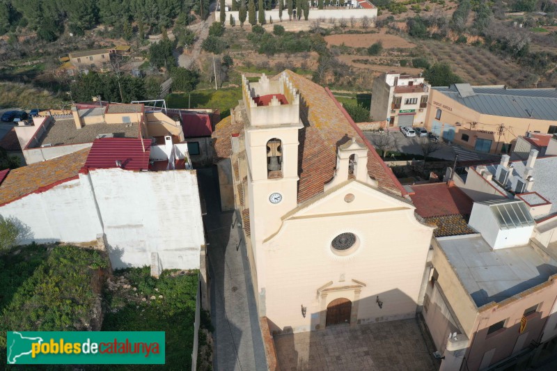 Castellvell del Camp - Església de Sant Vicenç